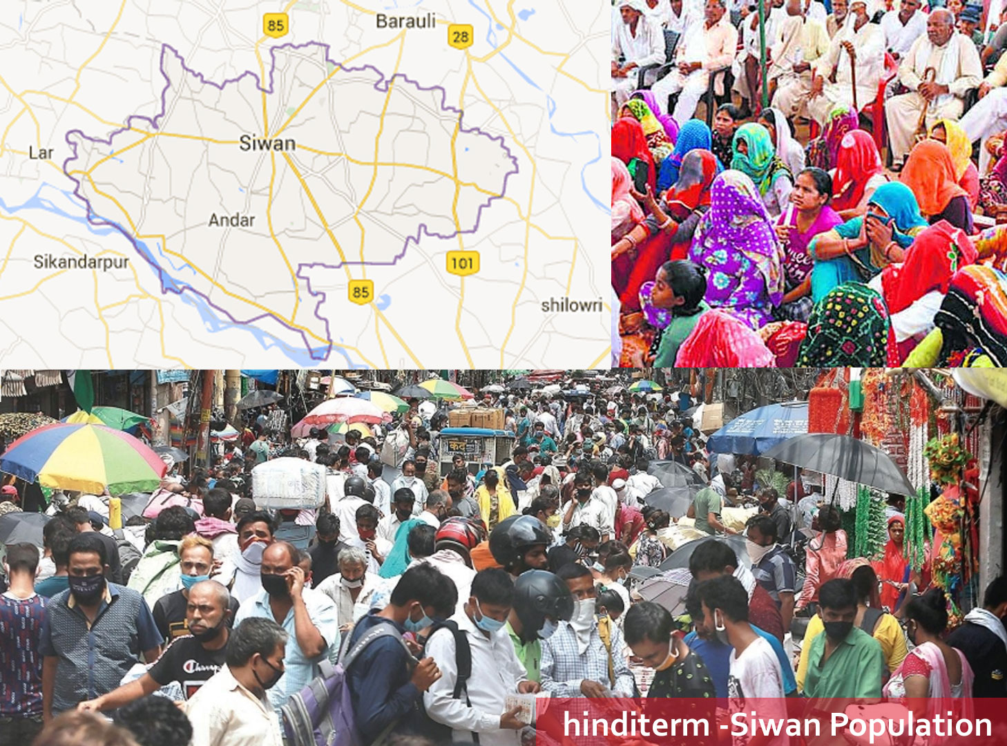Siwan Population Of Bihar | India