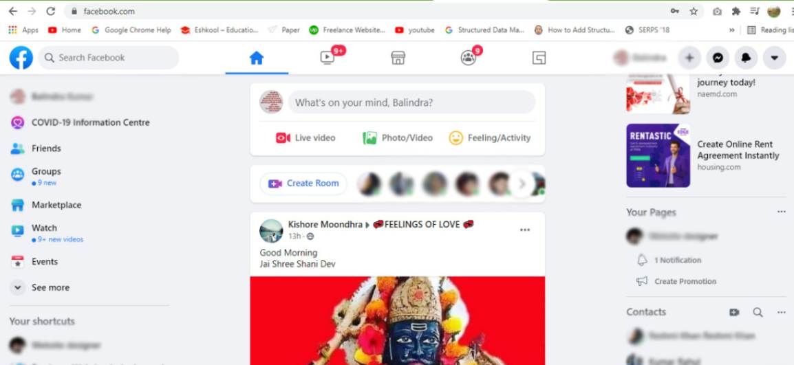 Social Media Website